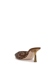 Xia Pointed-Toe Mule in Toasted Pecan