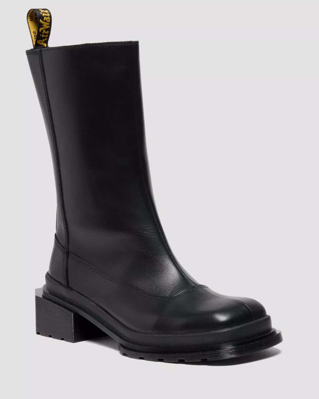 MAYBOLE HI Square Toe Leather Chelsea Boots