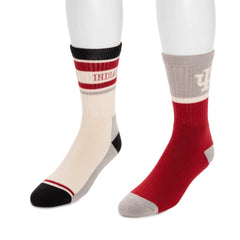 Indiana Hoosiers GameDay Unisex Crew Socks 2 Pack