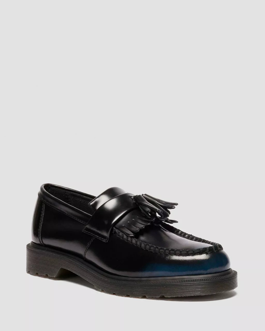 Adrian Arcadia Rub Off Leather Tassel Loafers