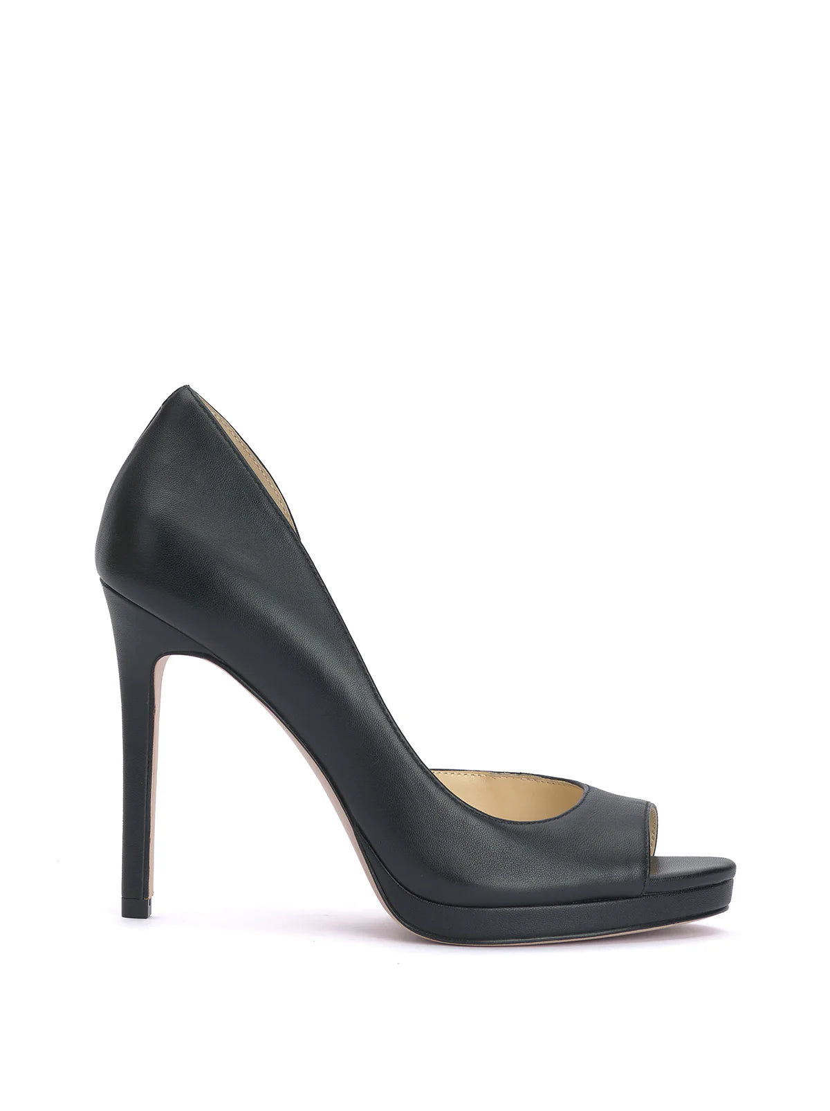Kimli Peep Toe Pump in Black