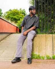 Adrian Yellow Stitch Ambassador Leather Loafers