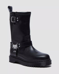 ANISTONE HI Leather Biker Boots