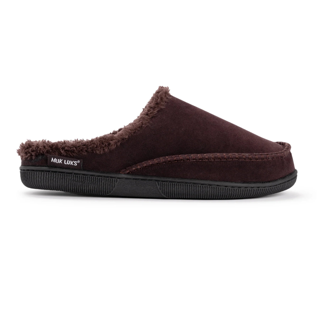 Men's Faux Suede Clog Slippers