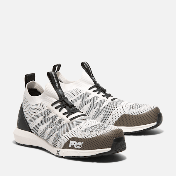 Men's Radius Knit Comp-Toe Slip-On Work Sneaker