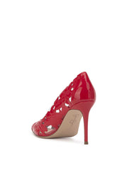Erinia High Heel in Red Muse