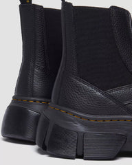 DMXL Zip Leather Chelsea Boots