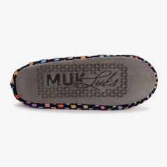 Women's Luxe Space-Dye Pom Ballerina Slipper