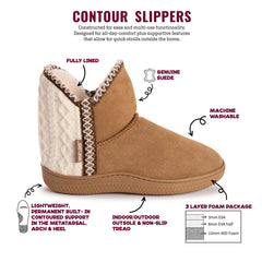 Women's Amira Paige Suede Slipper Boots