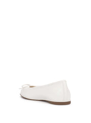 Vayrina Ballet Flat in Bright White