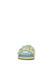 Brennara Flat Sandal in Chambre