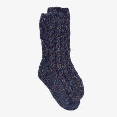 Women's Luxe Cabled Novelty Yard Sweater Sock