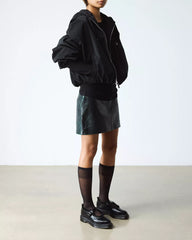 ELPHIE MARY JANE FRILL Leather Shoes