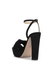 Immie Platform Sandal in Black
