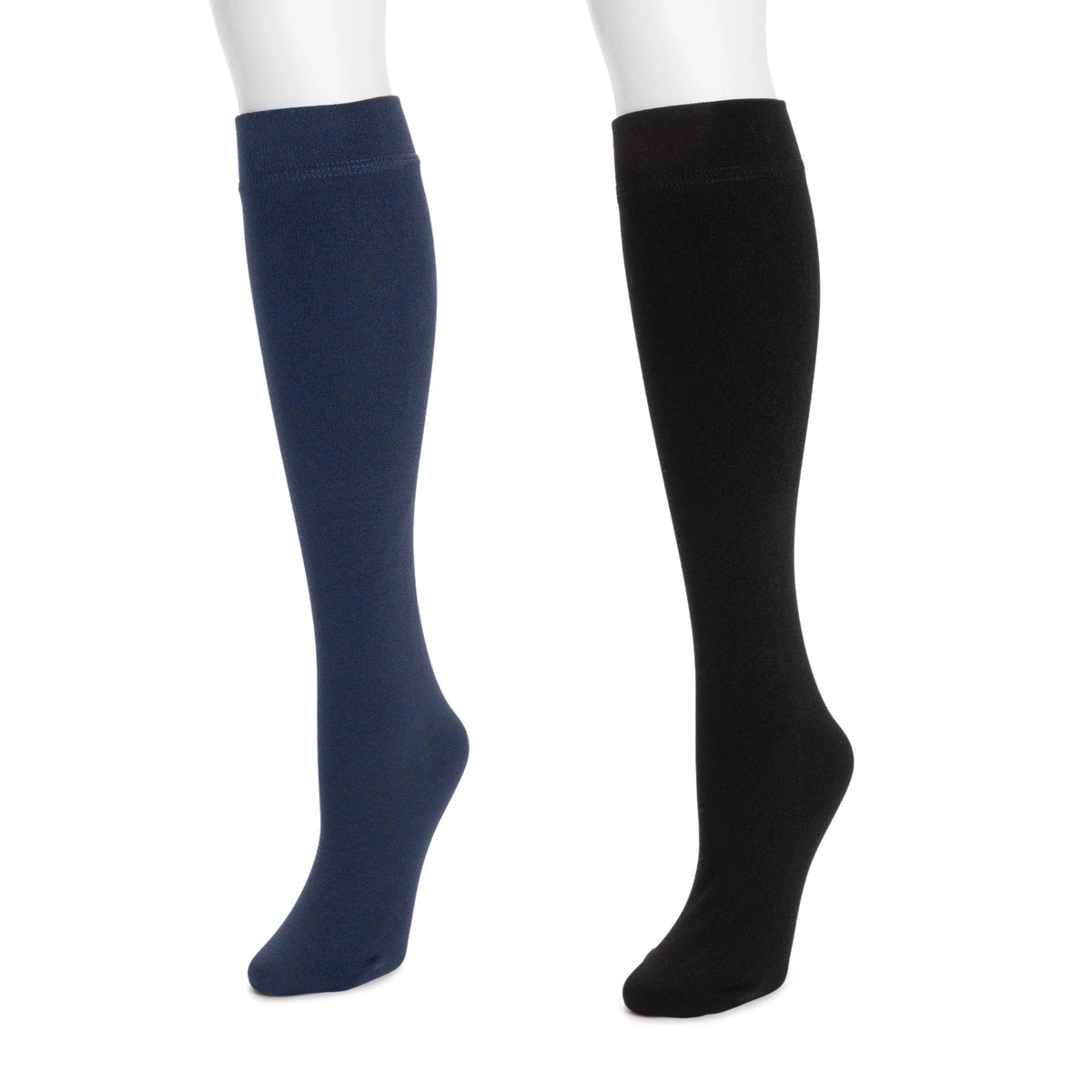 Women's Fleece Lined 2-Pair Pack Knee High Socks