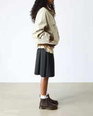 2976 LEONORE II Faux Fur Lined Grizzly Leather Chelsea Boots