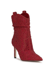 Evgena High Heel Boot Red Muse