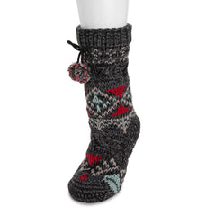 Women's Chunky Cable Knit Cabin Socks