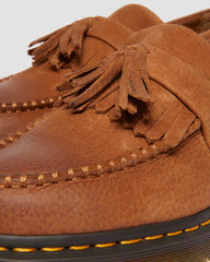 Adrian Nubuck Leather Tassle Loafers