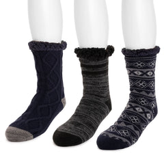 Men's 3 Pair Pack Cabin Socks