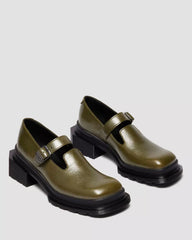 MAYBOLE MJ Square Toe Leather Shoes