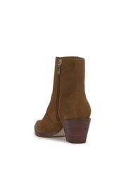 Helvona Western Bootie in Safari Brown