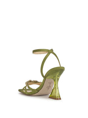 Suzetea High Heel in Botanical Green