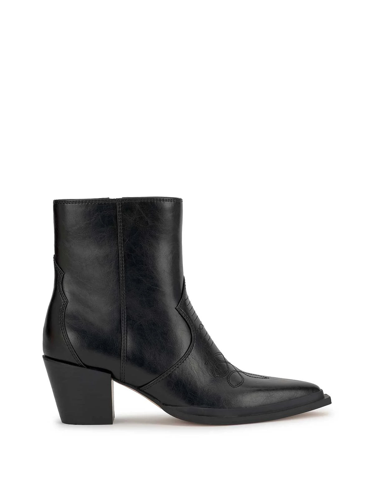 Helvona Western Bootie in Black