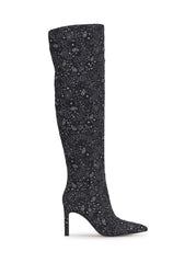 Earon Over The Knee Boot in Midnight Bandana