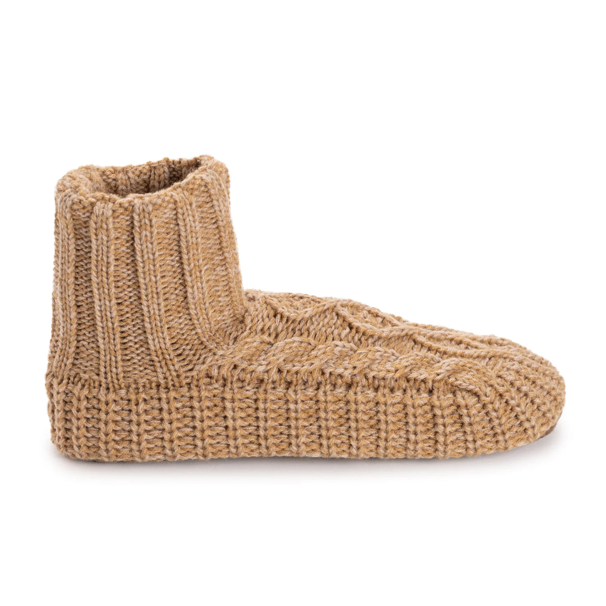 Men's Cable Boot Slipper