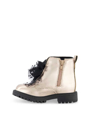 Toddler Daria Double Bow Boot in Champagne