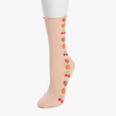 Women's Luxe Slouch Mesh Socks