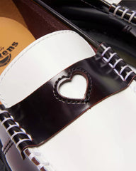 Penton Heart Two Tone Arcadia Rub Off Leather Loafers