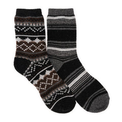 Men's 2 Pair Pack Wool Crew Socks