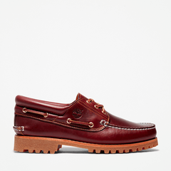 Men's Timberland Authentic 3-Eye Lug Handsewn Boat Shoe