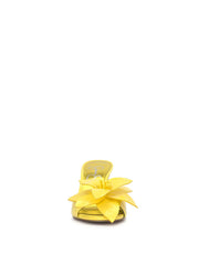 Percia Slip On Heel in Bright Yellow