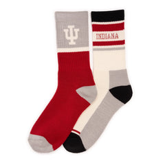 Indiana Hoosiers GameDay Unisex Crew Socks 2 Pack